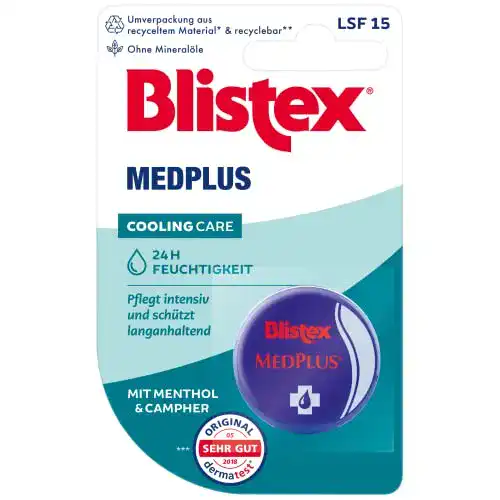 Die beste Blistex-Lippenpflege Blistex MedPlus Tiegel 2026 Test Bestseller Blistex-Lippenpflege Blistex MedPlus Tiegel