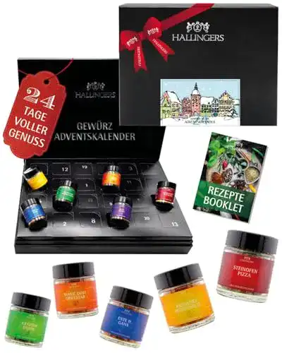 Adventskalender Männer Hallingers Genuss Manufaktur, 24er