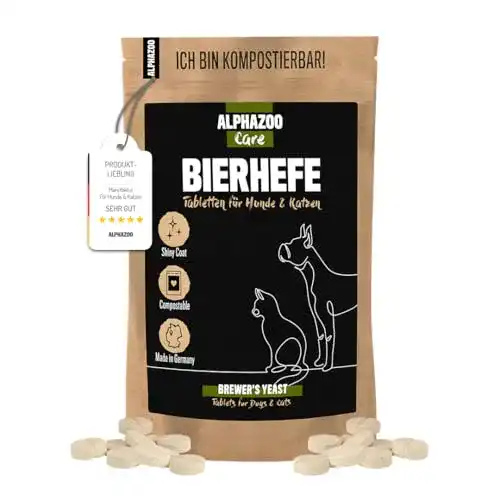 Bierhefe-Hund alphazoo Bierhefe Tabletten Hund 120 Stück