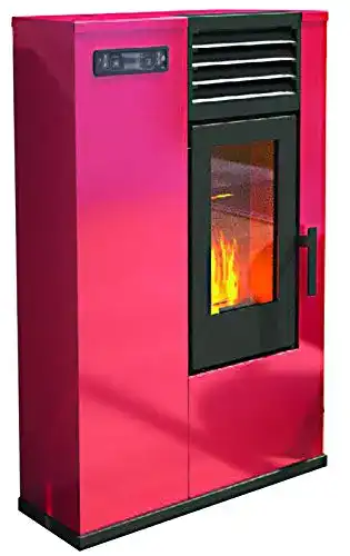 Pelletofen Eva Stampaggi 98017-10 Susy Slim Feuerstelle, 7,5 kW