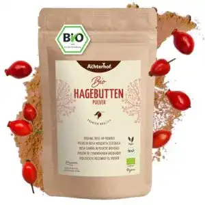 Hagebuttenextrakt vom-Achterhof Hagebuttenpulver Bio 1000g