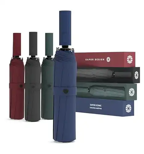 Regenschirm mit UV-Schutz Sapor Design Premium mit Lotus