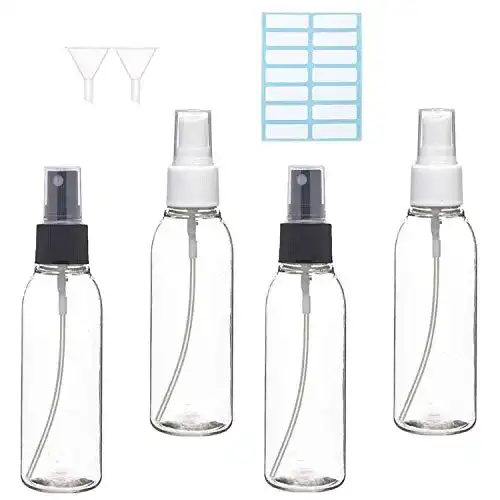 Sprühflasche 100ml ILLUVA 100ml Sprühflasche klein, 4 * 100ml