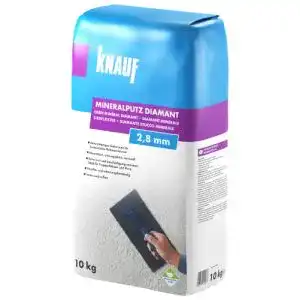 Innenputz Knauf Mineralputz Diamant 2,8-mm Körnung, 10-kg