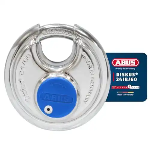 Diskusschloss ABUS Diskus® Vorhängeschloss 24IB/60 aus Edelstahl