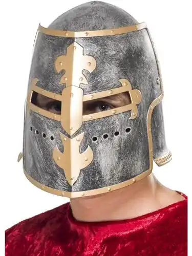 Die beste Ritterhelm Smiffys Unisex Mittelalterlicher Ritter Helm, One Size 2026 Test Bestseller Ritterhelm Smiffys Unisex Mittelalterlicher Ritter Helm, One Size