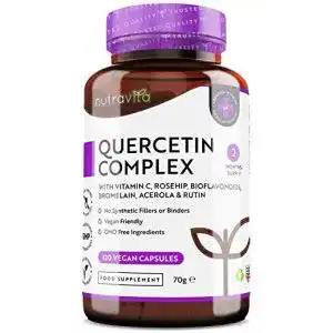 Quercetin Nutravita ® Komplex 500 mg mit Vitamin C, 120 Kaps.