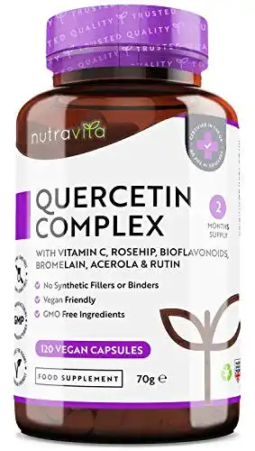 Quercetin Nutravita ® Komplex 500 mg mit Vitamin C, 120 Kaps.