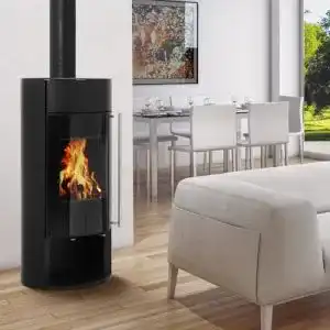 Wasserführender Kaminofen Schmitzker S55019 Lecara Base/A+