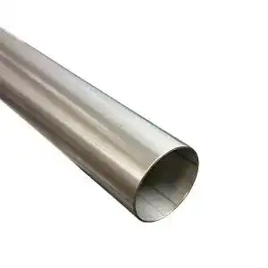 Edelstahlrohr Ø 35 mm x 1000 mm ( 1m ) V2A Auspuffrohr Edelstahl