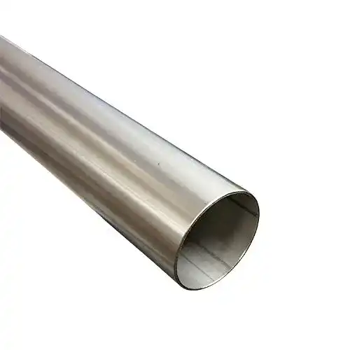 Edelstahlrohr Ø 35 mm x 1000 mm ( 1m ) V2A Auspuffrohr Edelstahl
