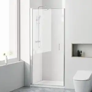 Duschtür Heilmetz ® Nische 90 x 195 cm, Dusche Pendeltür