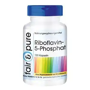 Riboflavin Fair & Pure -5-Phosphat, vegan, 120 Kapseln
