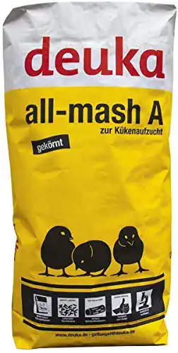 Kükenfutter deuka All-mash A gekörnt o. Cocc. 25 kg Pellets