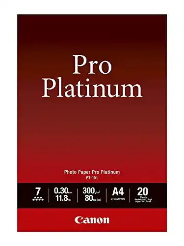 Canon-Fotopapier Canon PT-101 Pro Platinum Fotopapier DIN A4