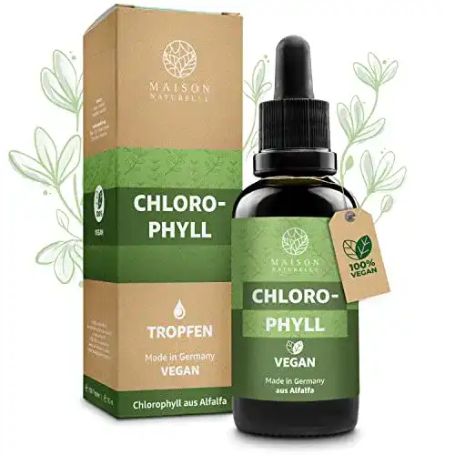 Chlorophyll-Tropfen Maison Naturelle ® Chlorophyll flüssig 50 ml