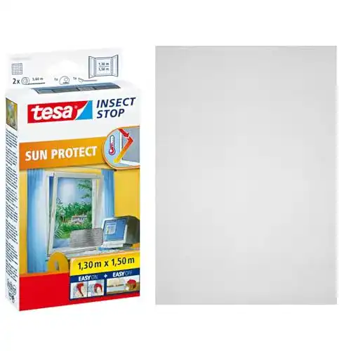 Tesa-Fliegengitter tesa Insect Stop SUN PROTECT, 130 x 150 cm