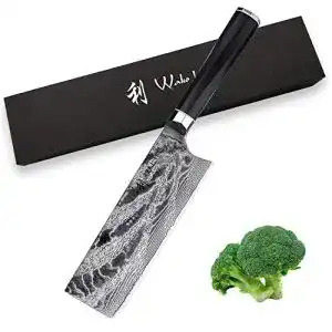 Wakoli-Damastmesser Wakoli Kumo Serie Nakirimesser 18 cm