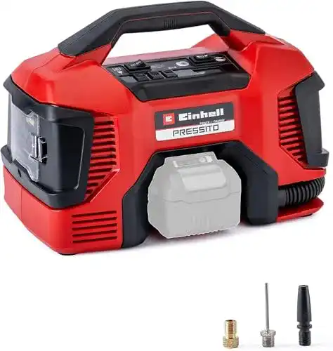Tragbarer Kompressor Einhell Akku-Kompressor PRESSITO Power