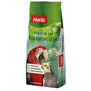 Papageienfutter Panto Ziervogelfutter, ohne Nüsse 25 kg