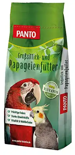 Papageienfutter Panto Ziervogelfutter, ohne Nüsse 25 kg
