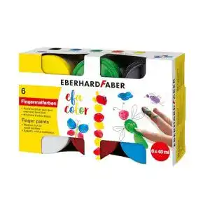 Fingerfarben Eberhard Faber 578606 – EFA Color -Set