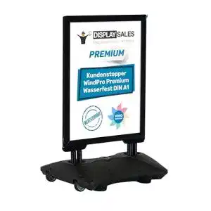 Kundenstopper DISPLAY SALES EINDRUCKSVOLL. WERBEN