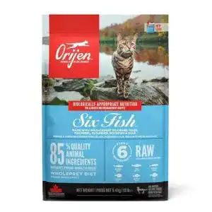 Orijen-Katzenfutter Orijen Six Fish Futter für Katzen