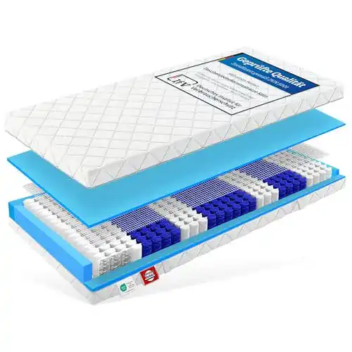 Taschenfederkernmatratze 160 x 200 Matratzen Perfekt „Köln“