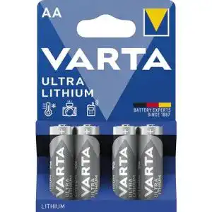 Batterie Varta Lithium AA Mignon LR6, 4er Pack