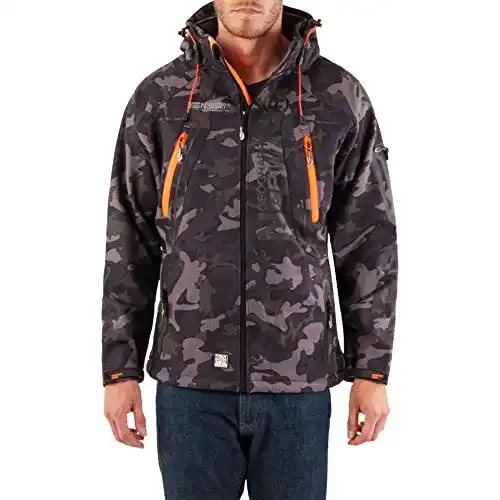 Langlaufjacken Geographical Norway Techno Softshelljacke Herren