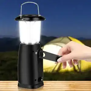 Kurbellampe Dreafly Solar Campinglampe Notzeltlicht, LED