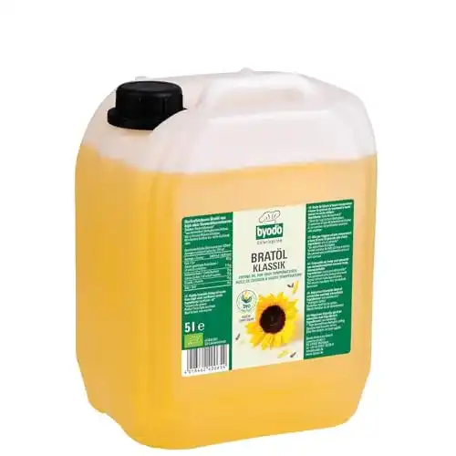 Frittieröl Byodo Bratöl, 1er Pack (1 x 5 l Dose) – Bio