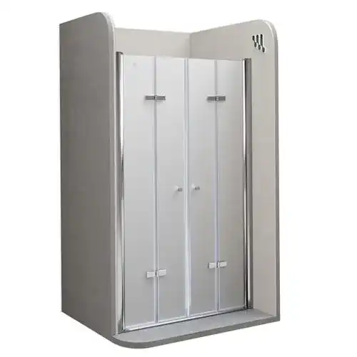 Duschtür i-flair Satinierte Falttüren 68-160 cm, mit 6mm