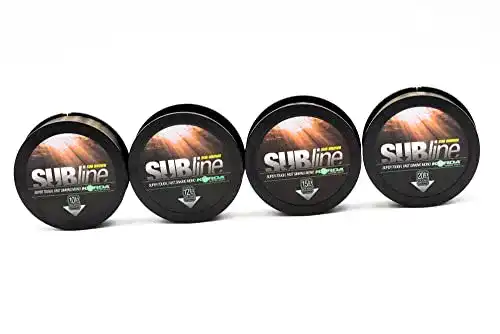 Karpfenschnur Korda SUBline Ultra Tough 1000m Schnur
