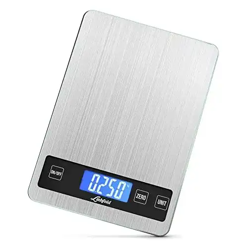Küchenwaage Liebfeld, Digitale bis 15kg aus Edelstahl