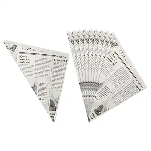 Pommestüten FACKELMANN im Zeitungsdesign, 10 Stück