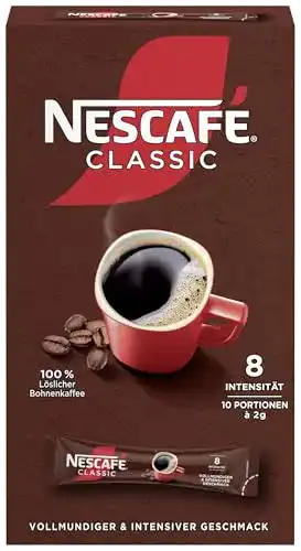 Kaffee-Sticks NESCAFÉ Classic Sticks, löslicher Bohnenkaffee