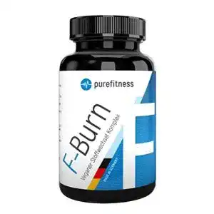Stoffwechsel-Booster Purefitness F-BURN vegan, 100 Kapseln