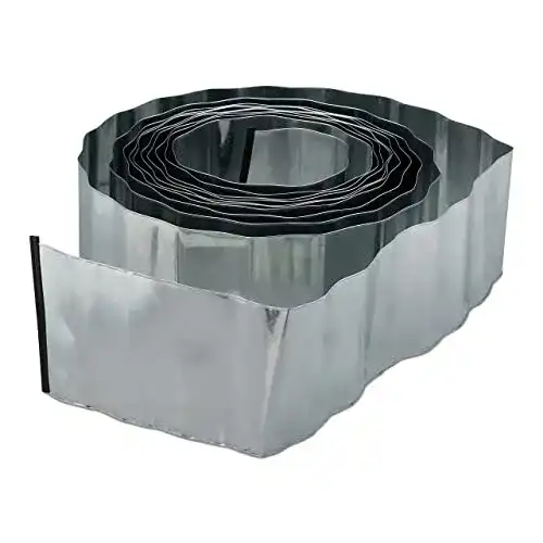 Rasenkante Metall Relaxdays Rasenkante 10m, Beetbegrenzung