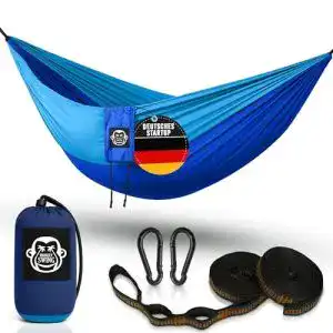 Hängematte Monkey Swing Reise- Ultra Light, 275x140cm, Set