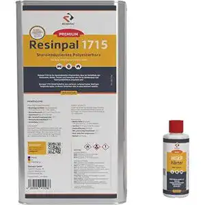 Polyesterharz RESINPAL mit Härter | 5 kg 1715 + 100 g Härter