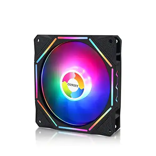 RGB-Lüfter conisy Gehäuselüfter 120mm Quiet Edition PC Kühlung