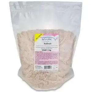 Badesalz SIVASH – – Unraffiniertes, naturbelassen, mild, 5 kg