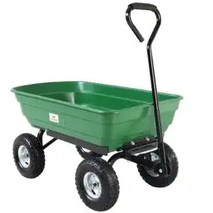 Gartenwagen Deuba Gartenkarre 300 kg Kunststoff Kippfunktion