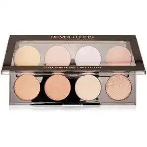 Highlighter-Palette MakeUp Revolution Ultra Strobe and Light