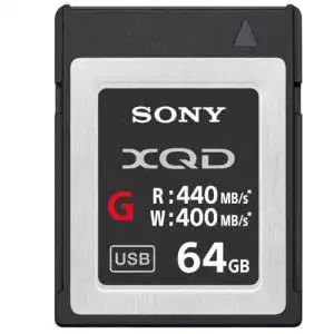 XQD-Speicherkarte Sony QDG64E-R (64 GB, G Serie)
