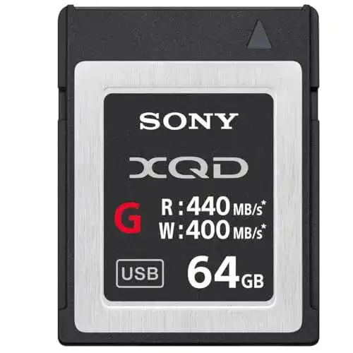 XQD-Speicherkarte Sony QDG64E-R (64 GB, G Serie)