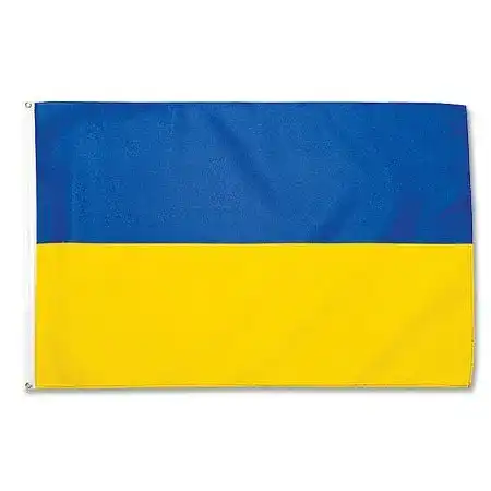 Ukraine-Flagge Flaggenking Ukraine Flagge/Fahne wetterfest