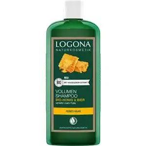 Bier-Shampoo LOGONA Naturkosmetik Volumen Bier & Bio-Honig